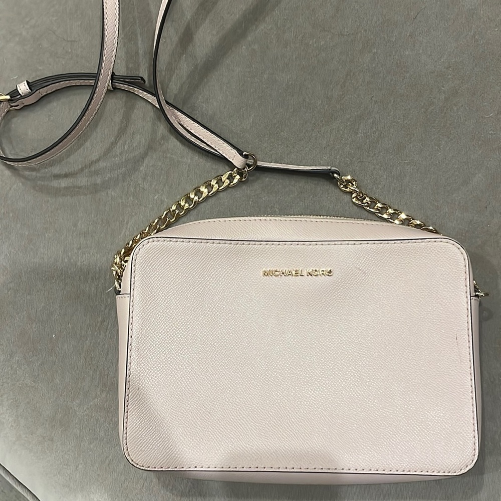 Pink Michael Kors Cross Body Bag